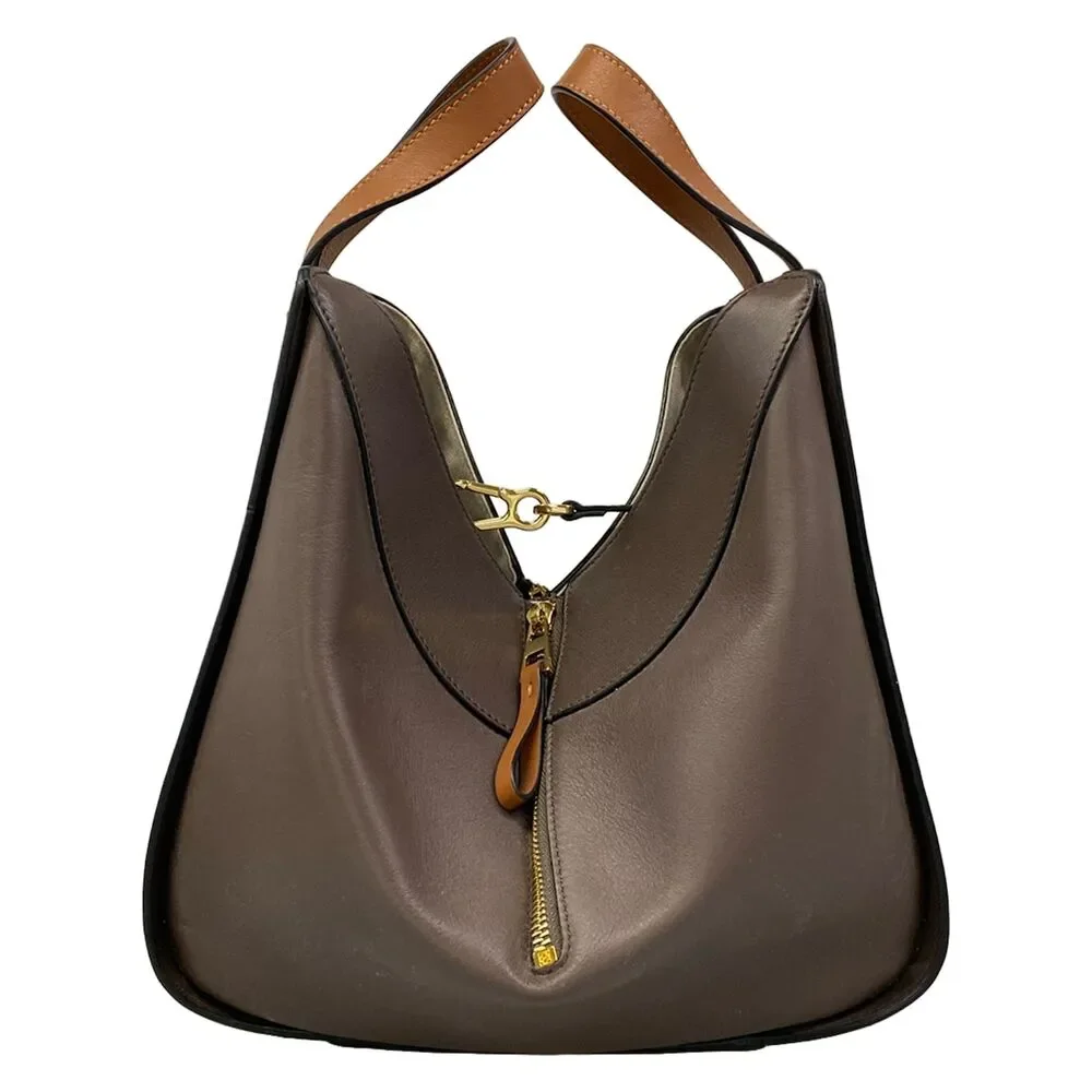 Loewe Hammock bag small Handbag 387.30WS35 Dark Brown Bordeaux Brown